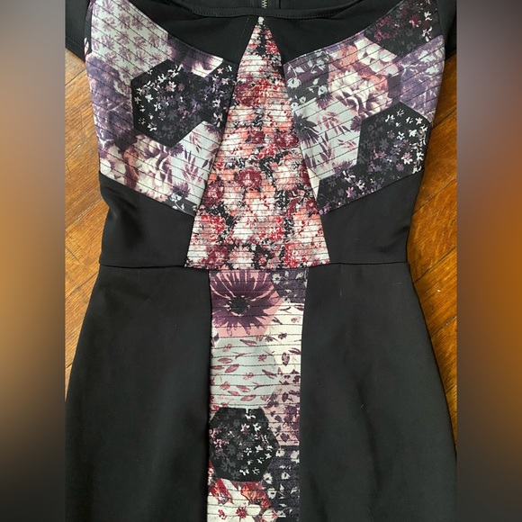 XHILARATION BODYCON MIDI TAPERED DRESS SIZE XS - Picture 3 of 5